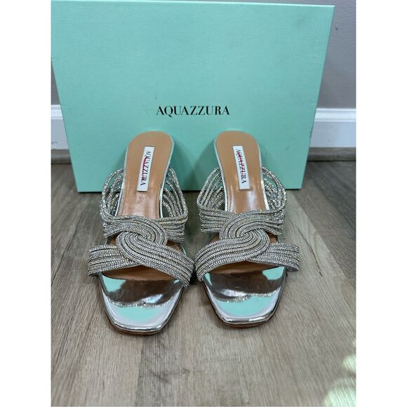 Aquazzura Gatsby Mule 75 Size 38 (8) $1,315 - Picture 4 of 11